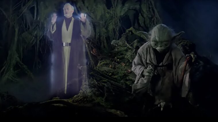 Star Wars - A birodalom visszavág - Obi-Wan szelleme és Yoda